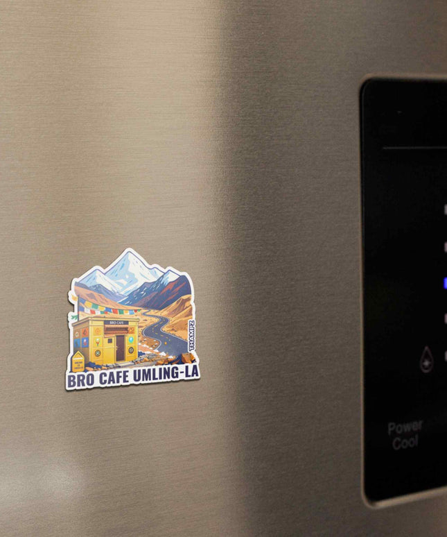 BRO Café Umling-La Fridge Magnet