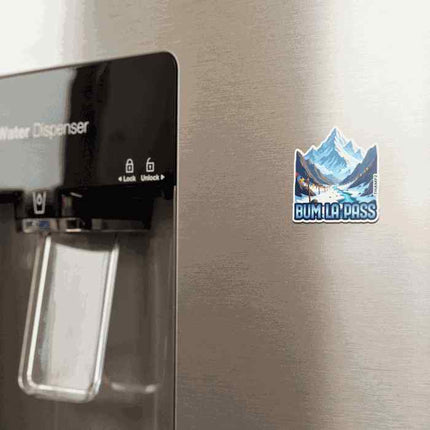 Bum La Pass Tawang Fridge Magnet