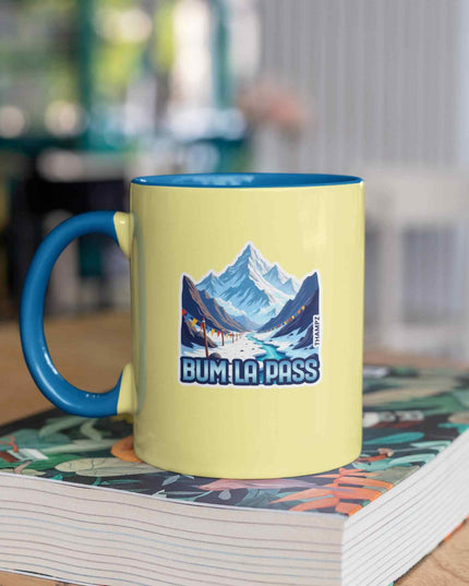 Bum La Pass Tawang Vinyl Travel Sticker