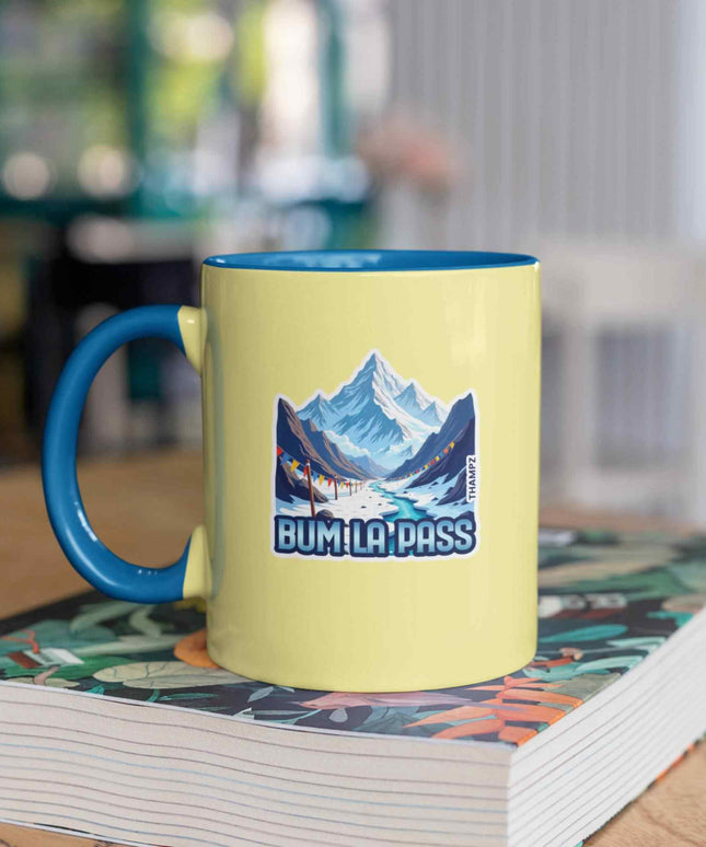 Bum La Pass Tawang Vinyl Travel Sticker