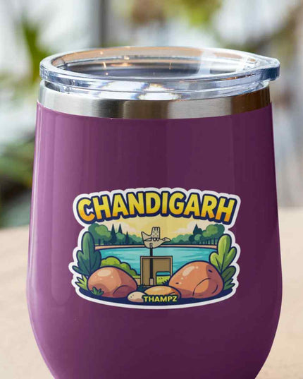 Chandigarh City Landmark Vinyl Sticker