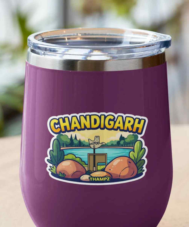 Chandigarh City Landmark Vinyl Sticker