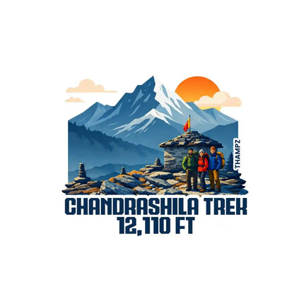 Chandrashila Trek Fridge Magnet