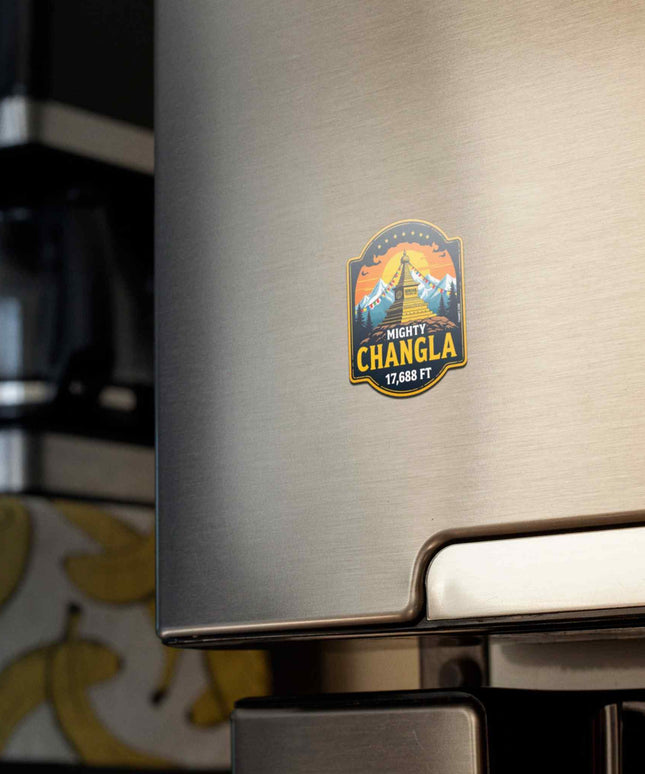 Changla Pass Fridge Magnet–Travel Souvenir
