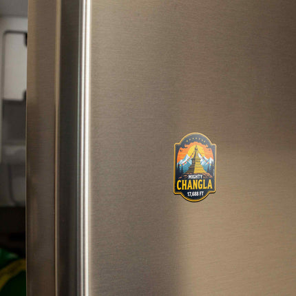 Changla Pass Fridge Magnet–Travel Souvenir