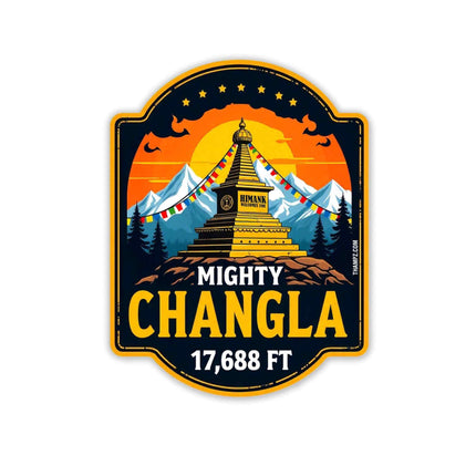 Changla Pass Fridge Magnet Travel Souvenir