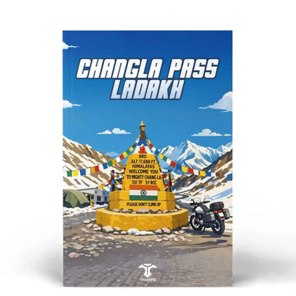 Changla Pass Ladakh Travel Postcard Scenic Photo Postcard