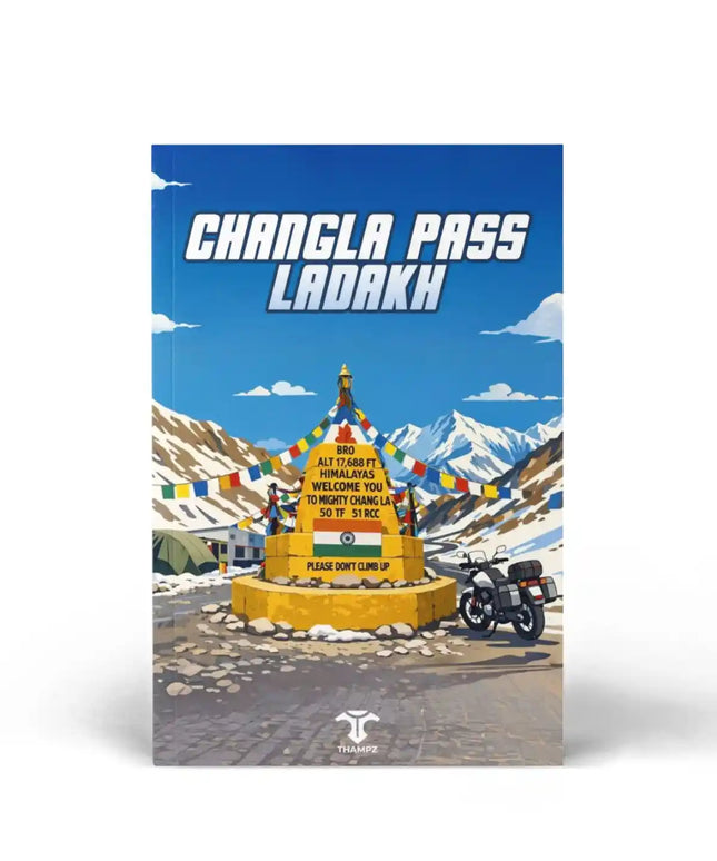 Changla Pass Ladakh Travel Postcard Scenic Photo Postcard