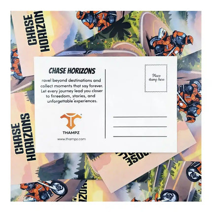 chase horizons travel postcard photo postcard
