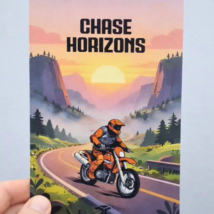 chase horizons travel postcard photo postcard