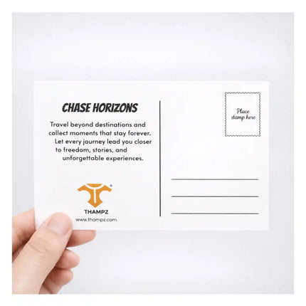 chase horizons travel postcard photo postcard