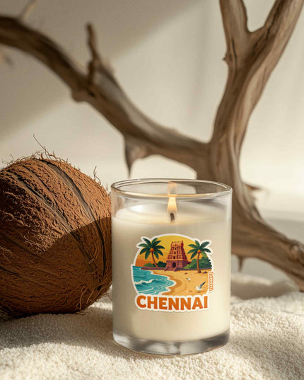Chennai Beach Heritage  Vinyl Travel Sticker