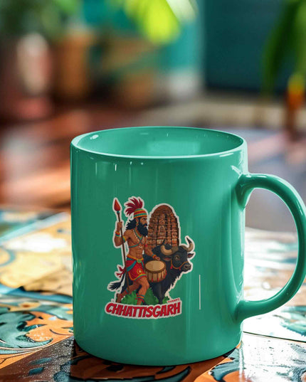 Chhattisgarh Tribal Heritage  Vinyl Sticker
