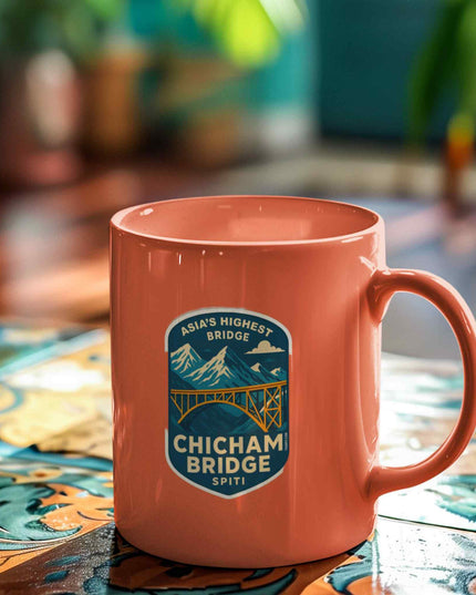 Chicham Bridge – Spiti – Asia's Highest Bridge Sticker