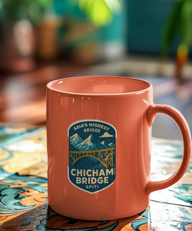 Chicham Bridge – Spiti – Asia's Highest Bridge Sticker