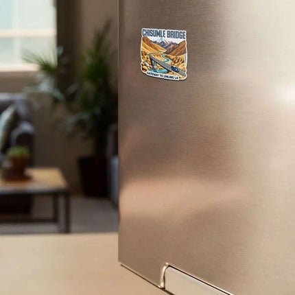 chisumle bridge fridge magnet