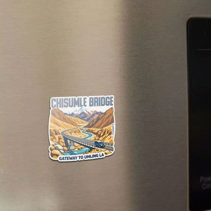 chisumle bridge fridge magnet