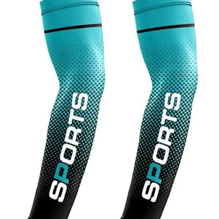 compression arm sleeves uv protection cooling sleeves for sports gym and cycling