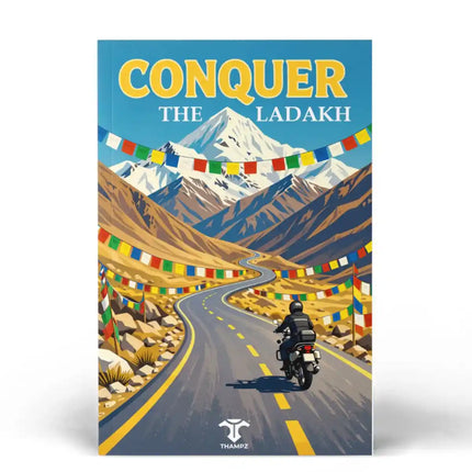 Conquer The Ladakh Travel Postcard Scenic Photo Postcard