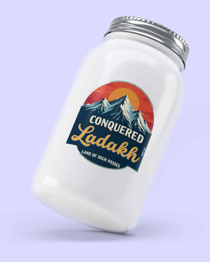 Conquered Ladakh- Land Of High Passes Sticker