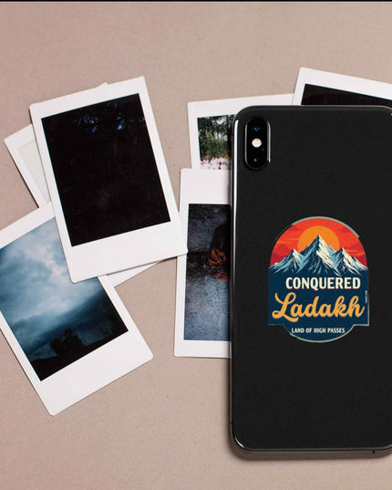 Conquered Ladakh- Land Of High Passes Sticker