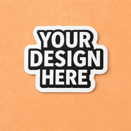 Custom Die-Cut Waterproof Vinyl Sticker(3 Inch x 3 Inch)