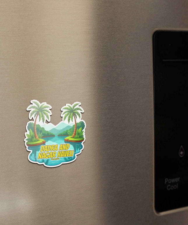Dadra and Nagar Haveli Fridge Magnet