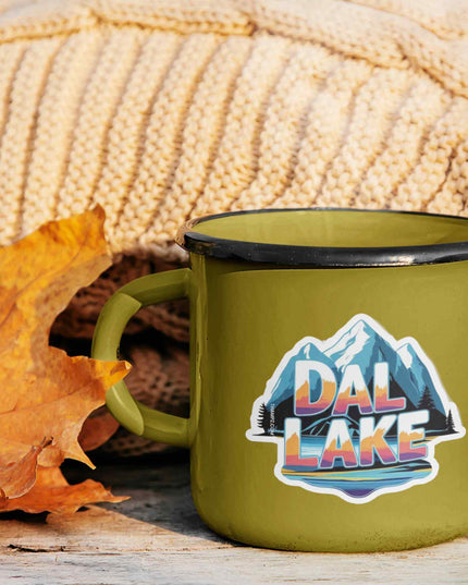 Dal Lake – Kashmir Scenic Travel Sticker