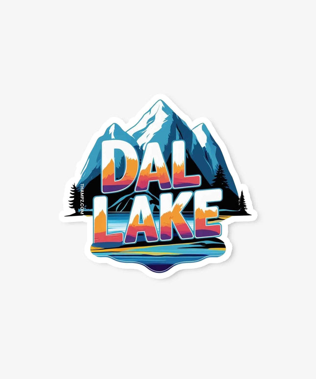 Dal Lake – Kashmir Scenic Travel Sticker