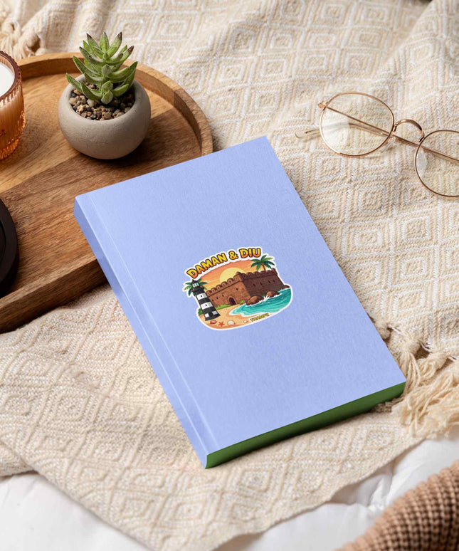 Daman & Diu Coastal Heritage Vinyl Travel Sticker