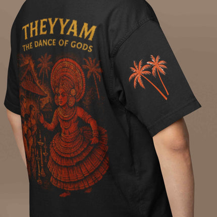 Dance of Gods Heritage Edition-Theyyam Oversized T-Shirt