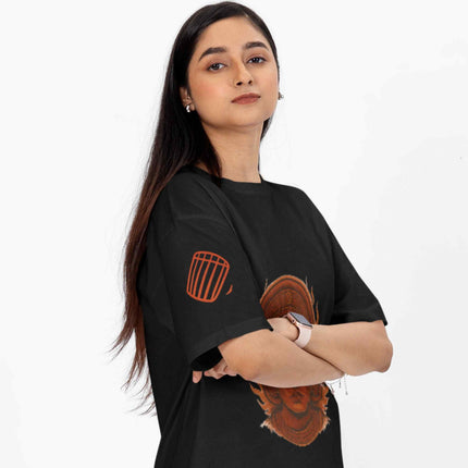 Dance of Gods Heritage Edition-Theyyam Oversized T-Shirt