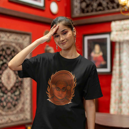 Dance of Gods Heritage Edition-Theyyam Oversized T-Shirt
