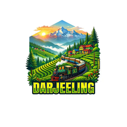 Darjeeling Fridge Magnet