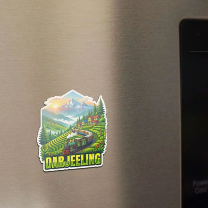 darjeeling fridge magnet