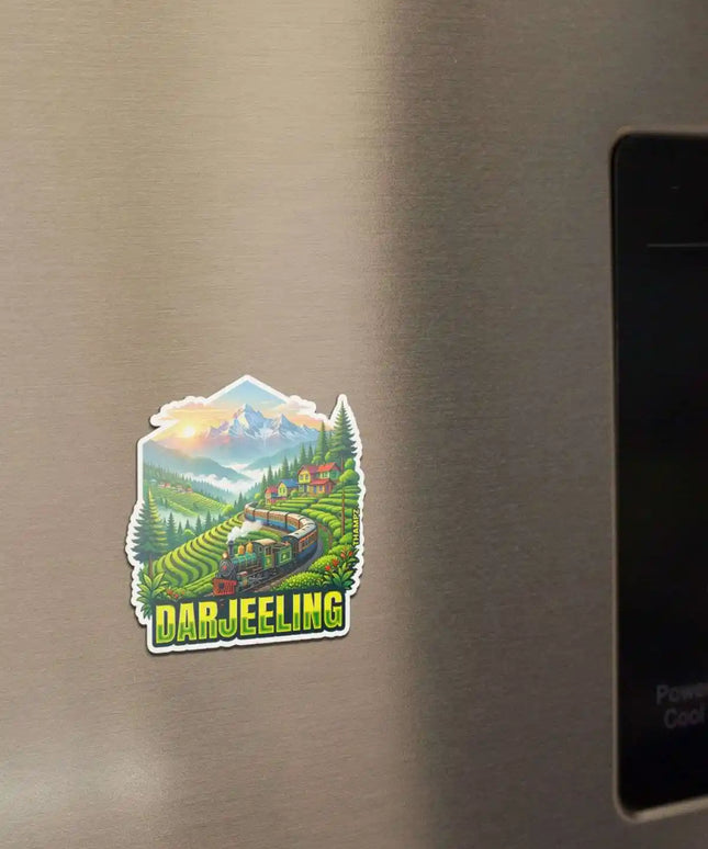 darjeeling fridge magnet