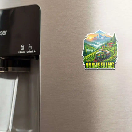 darjeeling fridge magnet
