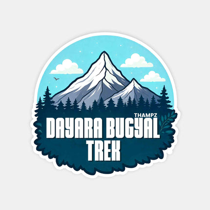 Dayara Bugyal Trek Fridge Magnet