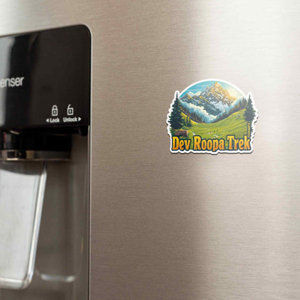 Dev Roopa Trek Fridge Magnet