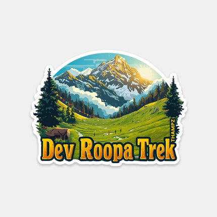Dev Roopa Trek Fridge Magnet