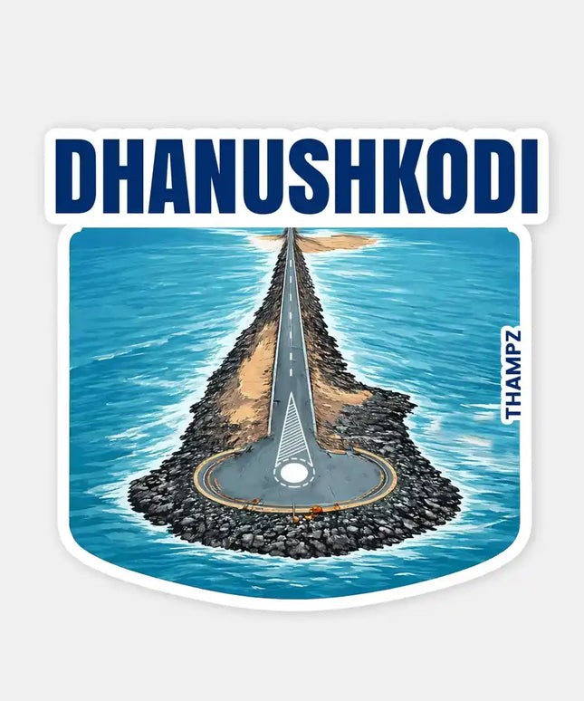 Dhanushkodi Fridge Magnet