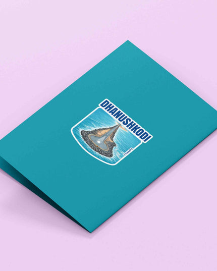 Dhanushkodi Vinyl Travel Sticker