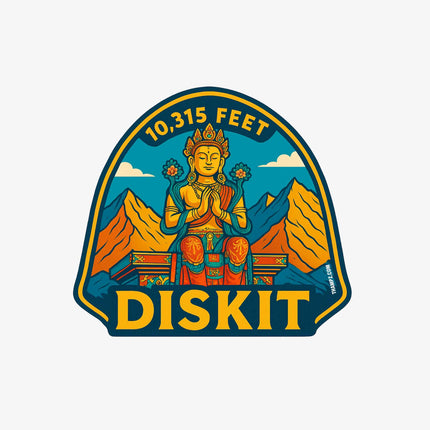 Diskit Fridge Magnet Ladakh Travel Souvenir