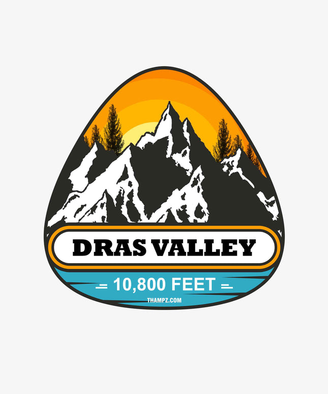 Dras Valley Fridge Magnet Travel Souvenir