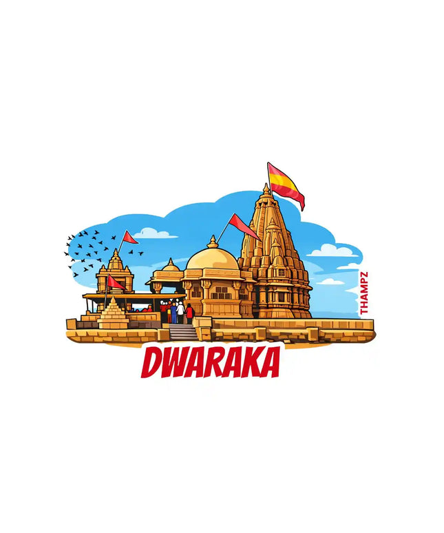 Dwaraka Fridge Magnet