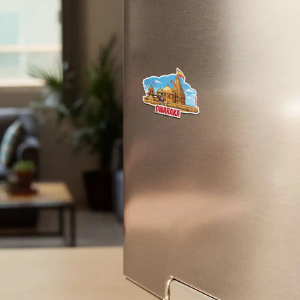 dwaraka fridge magnet