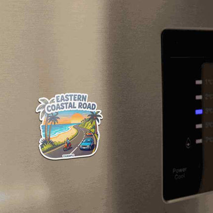 Eastern Coastal Road Fridge Magnet