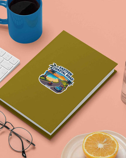 Eastern Coastal Road Vinyl Travel Sticker