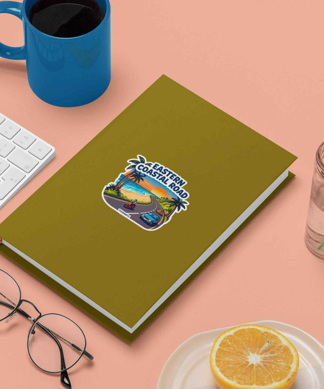 Eastern Coastal Road Vinyl Travel Sticker
