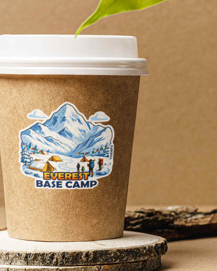 Everest Base Camp Vinyl Trekking Sticker